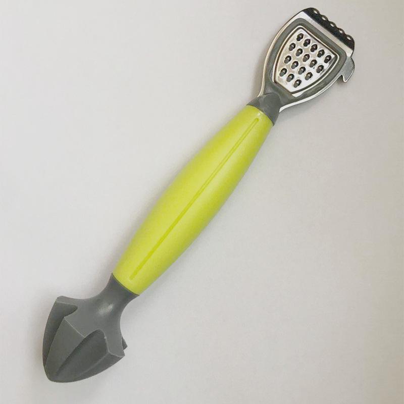 1pc Multi-Functional Lemon Zester and Juicer Simple Bottle Opener Stainless Steel Lemon Wedge Zester Kitchen Dual-Head Lemon Press
1pc Multi-Functional Lemon Zester and Juicer Simple Bottle Opener Stainless Steel Lemon Wedge Zester Kitchen Dual-Head Lemon Press