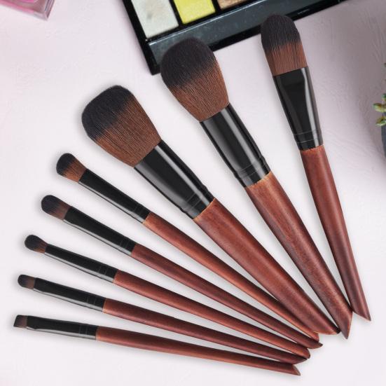 8Pcs/Set Makeup Brush Soft Multifunctional Beauty Accessory Long Lifespan Mahogany Color Cosmetic Brush Kit Girlfriend Gifts
8Pcs/Set Makeup Brush Soft Multifunctional Beauty Accessory Long Lifespan Mahogany Color Cosmetic Brush Kit Girlfriend Gifts