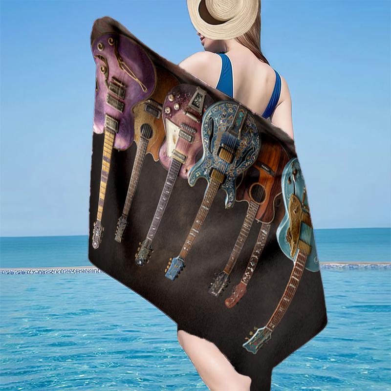 Guitar Collection Diversity Beach Towel, Super Soft Microfiber, Gift for Her/Him, Birthday, for Pool, Beach, Travel, Home Decor Fan gifts 70cmx140cm(27x55inch)
Guitar Collection Diversity Beach Towel, Super Soft Microfiber, Gift for Her/Him, Birthday, for Pool, Beach, Travel, Home Decor Fan gifts 70cmx140cm(27x55inch)