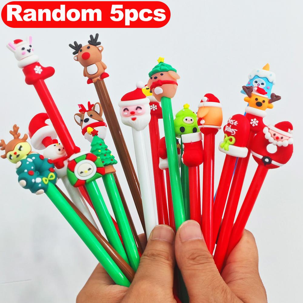 Christmas Gift Pen Set Multi Styles, Smooth Quick Dry Gel Pens for Friends Family Students 5PCS
Christmas Gift Pen Set Multi Styles, Smooth Quick Dry Gel Pens for Friends Family Students 5PCS