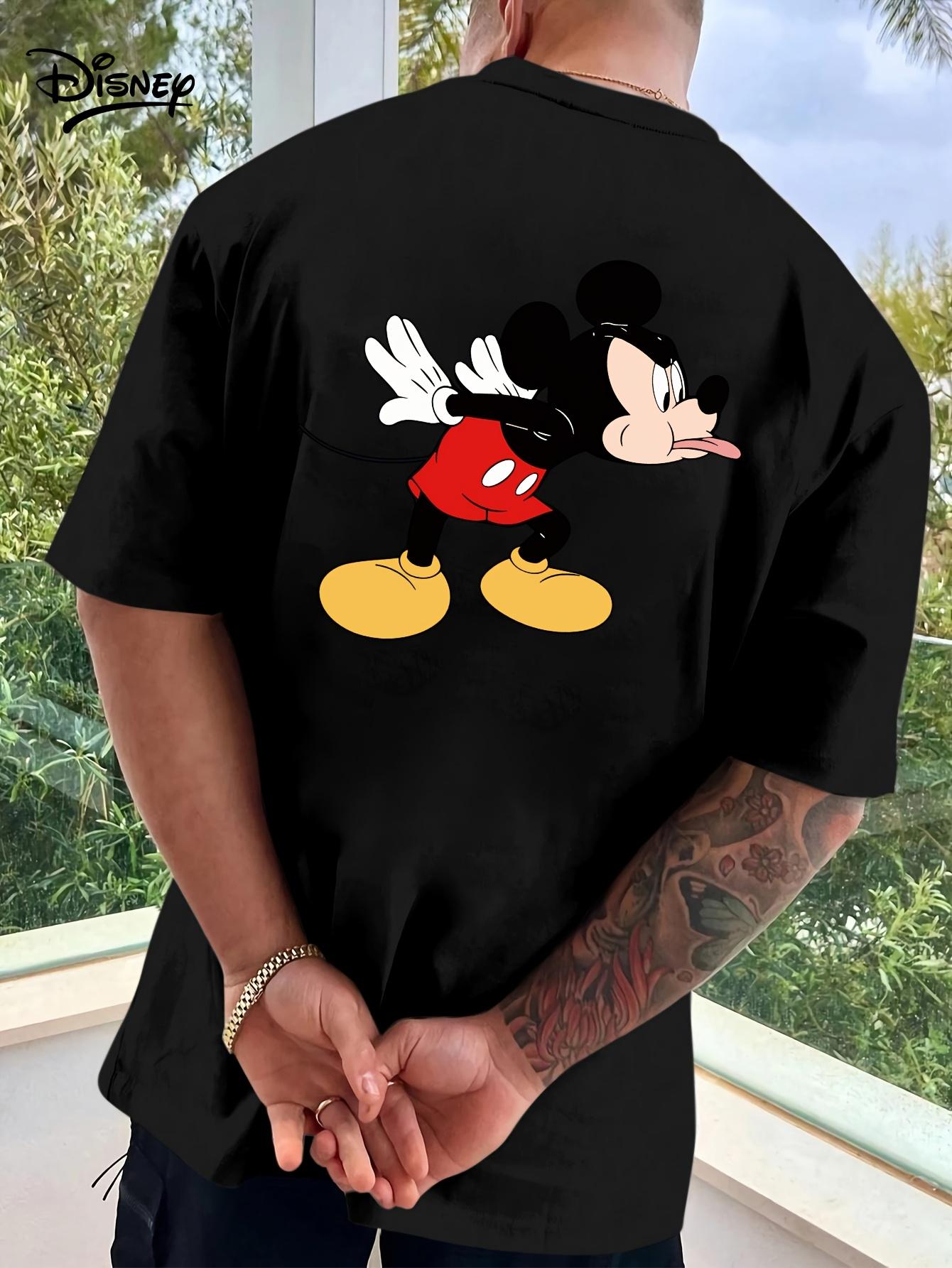 Disney Mickey Creative Cartoon Printed Tshirt Summer 2026 New Mens and Womens Street Hip Hop Casual Loose Short Sleeve Top 4XL
Disney Mickey Creative Cartoon Printed Tshirt Summer 2026 New Mens and Womens Street Hip Hop Casual Loose Short Sleeve Top 4XL