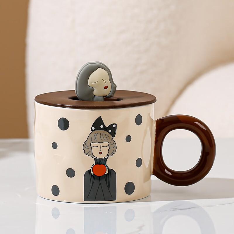 Shangheng Creative Cartoon Ceramic Mug with Lid
Shangheng Creative Cartoon Ceramic Mug with Lid