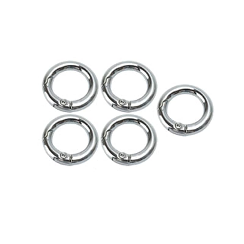 KOYOKOMA circle carabiner key ring carabiner round shape Jump ring key ring outdoor key bag charm 12mm 15mm 20mm 25mm 32mm 38mm (9mm/silver)
KOYOKOMA circle carabiner key ring carabiner round shape Jump ring key ring outdoor key bag charm 12mm 15mm 20mm 25mm 32mm 38mm (9mm/silver)