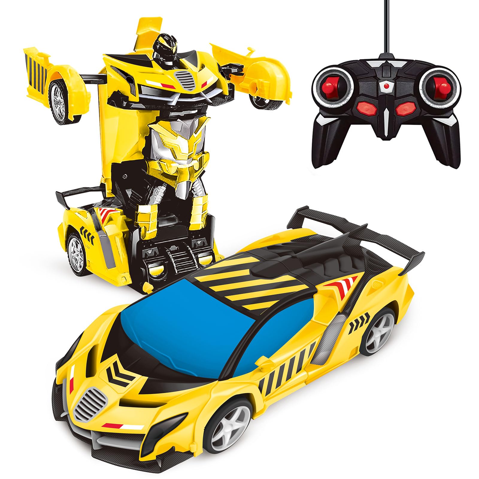 Tcvents Radio Controlled Car Transformation Car Toy Transformation Robot Radio Controlled Car Remote Control RC Car Multifunctional Robot Toy for
Tcvents Radio Controlled Car Transformation Car Toy Transformation Robot Radio Controlled Car Remote Control RC Car Multifunctional Robot Toy for