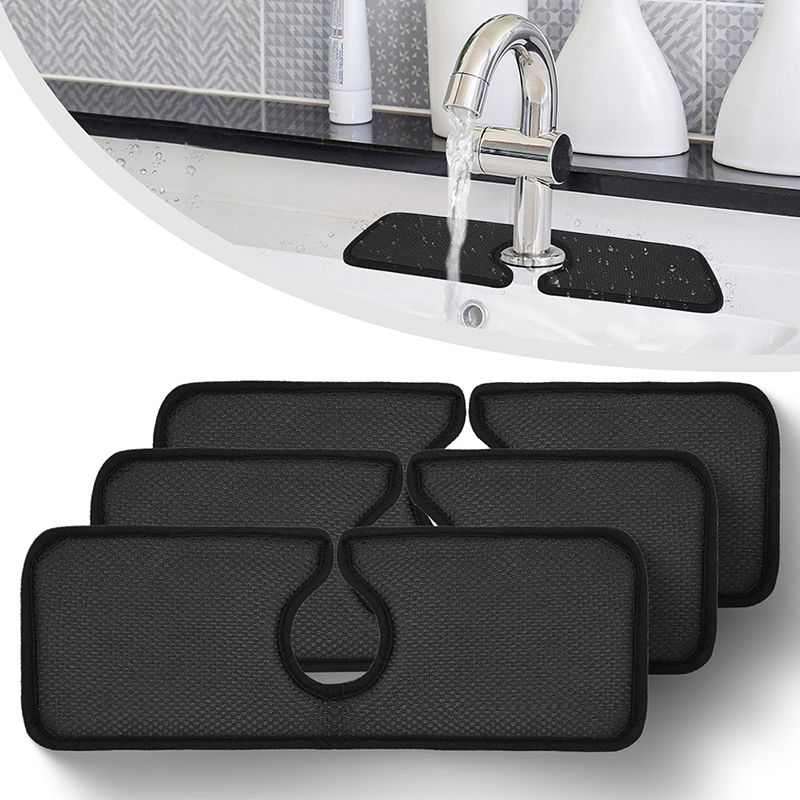 Kitchen Faucet Absorbent Mat Dish Drying Pads Faucet Splash Catcher for Kitchen Bathroom Faucet Counter Sink Water Prevent серый
Kitchen Faucet Absorbent Mat Dish Drying Pads Faucet Splash Catcher for Kitchen Bathroom Faucet Counter Sink Water Prevent серый