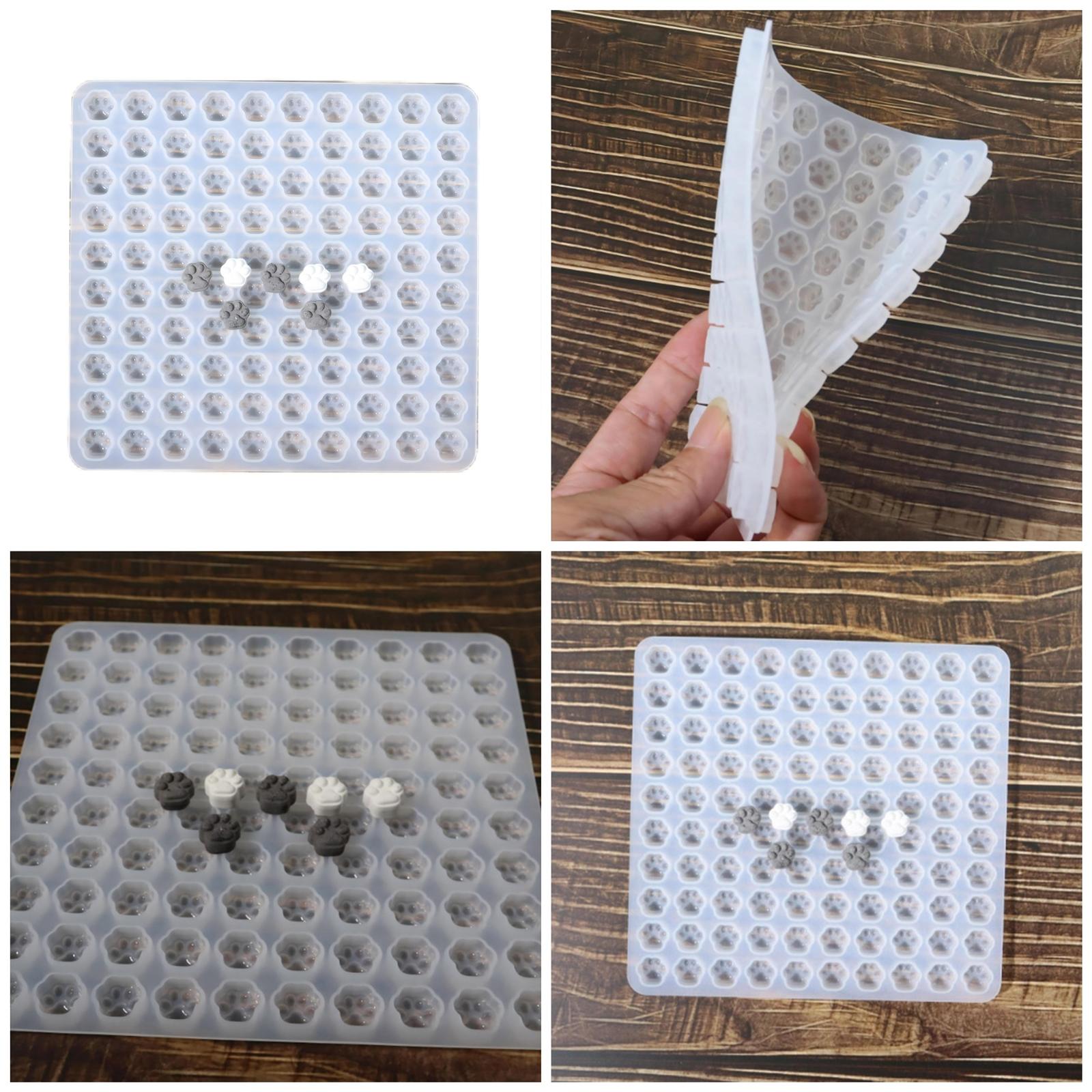 Silicone Nail Art Mold Perfect Accessories Nail Decorative Mold Cat Paw Pattern Silicone Texture for Various Nail Types
Silicone Nail Art Mold Perfect Accessories Nail Decorative Mold Cat Paw Pattern Silicone Texture for Various Nail Types
