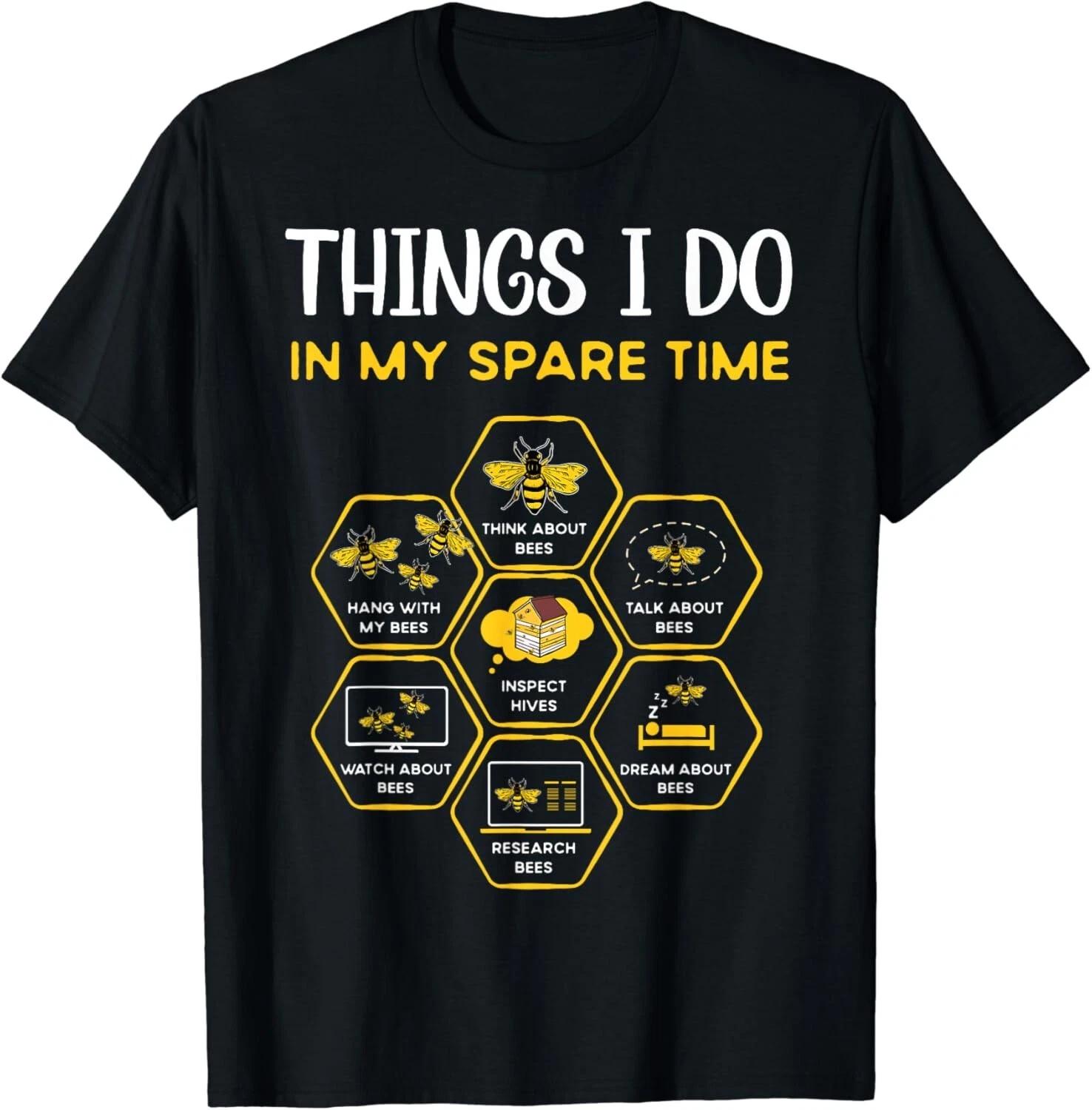 Things I Do In My Spare Time Beekeeping Bees Funny Beekeeper Gift Unisex T-Shirt M
Things I Do In My Spare Time Beekeeping Bees Funny Beekeeper Gift Unisex T-Shirt M