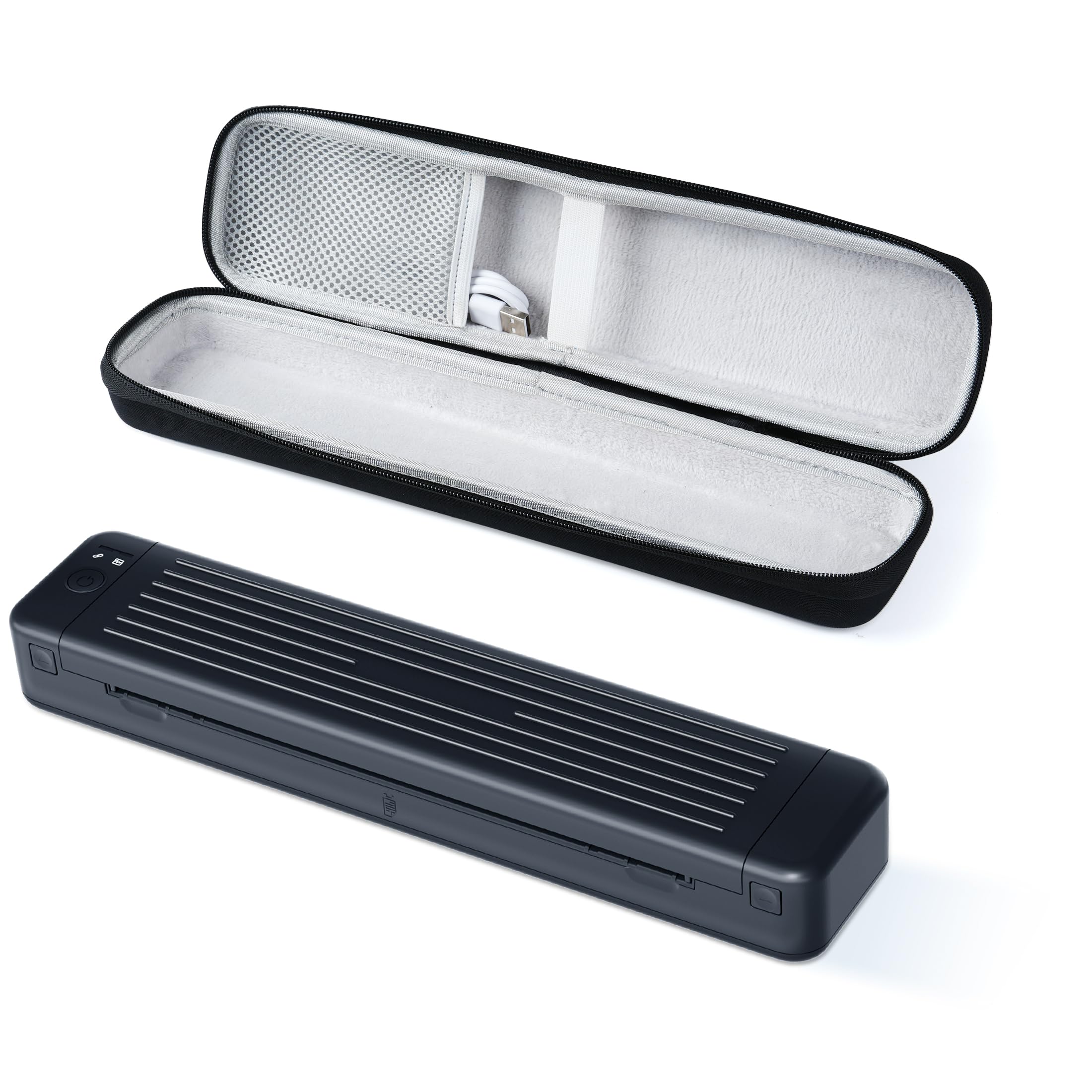 ItriAce P831 Thermal Transfer Printer Storage Box Set Mobile Printer Bluetooth Printer Compatible with Plain Paper Compatible with Copy Paper чорний
ItriAce P831 Thermal Transfer Printer Storage Box Set Mobile Printer Bluetooth Printer Compatible with Plain Paper Compatible with Copy Paper чорний