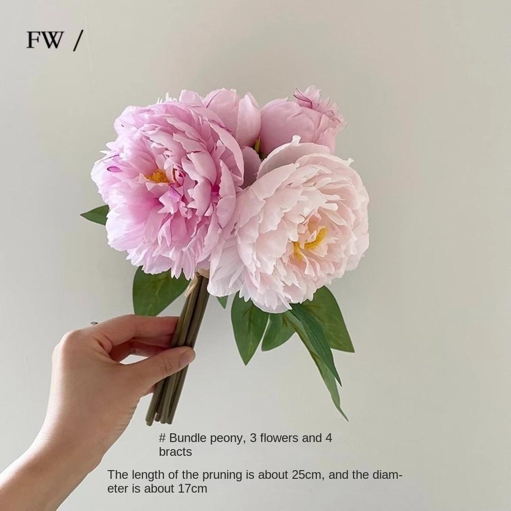 Свадебные цветы для держания своими руками 27 см Искусственные пионы Новый искусственный цветок пиона Реквизит для фотографий темно-розовый
Свадебные цветы для держания своими руками 27 см Искусственные пионы Новый искусственный цветок пиона Реквизит для фотографий темно-розовый