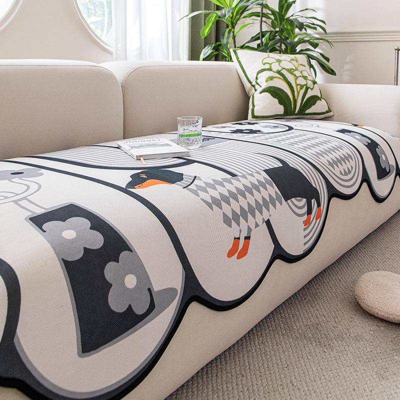 Summer new special-shaped irregular sofa cushion cool feeling ice silk cover cloth straight row fixed non-slip mat cover 90*70cm
Summer new special-shaped irregular sofa cushion cool feeling ice silk cover cloth straight row fixed non-slip mat cover 90*70cm