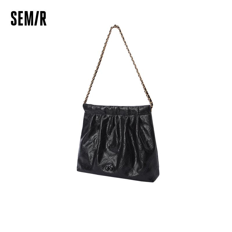Semir Pleated Rhombus Chain Shoulder Bag Medium
Semir Pleated Rhombus Chain Shoulder Bag Medium