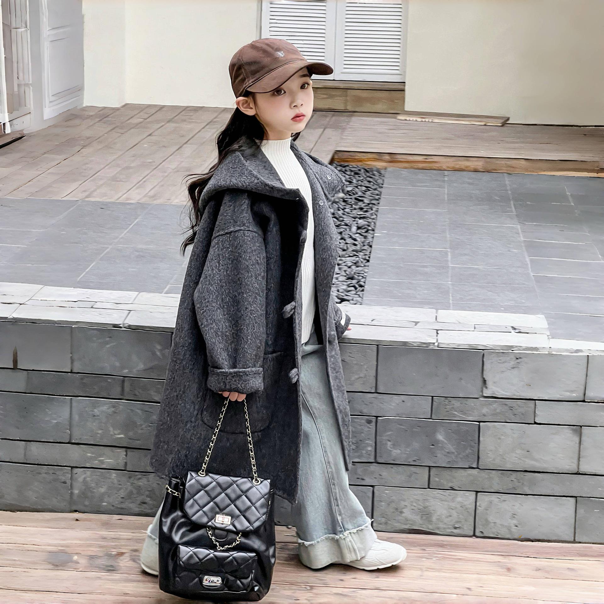 Пальто из шерсти и кашемира для девочек на осень/зиму 2025 года - Двустороннее, Плотное, Средней длины для возраста 6-12 лет 140cm (For 133-143cm)
Пальто из шерсти и кашемира для девочек на осень/зиму 2025 года - Двустороннее, Плотное, Средней длины для возраста 6-12 лет 140cm (For 133-143cm)