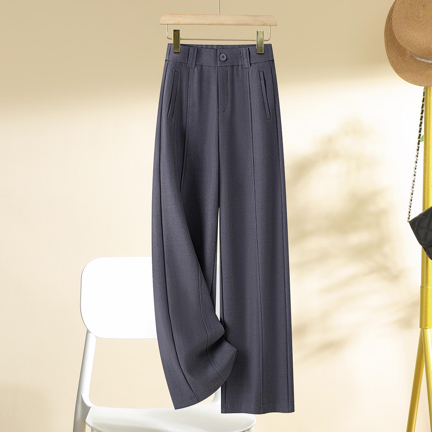 Women s Gray High-Waisted Wide-Leg Pants - Versatile Spring/Autumn 2025 Fashion 28 (for 105-115 lbs)
Women s Gray High-Waisted Wide-Leg Pants - Versatile Spring/Autumn 2025 Fashion 28 (for 105-115 lbs)