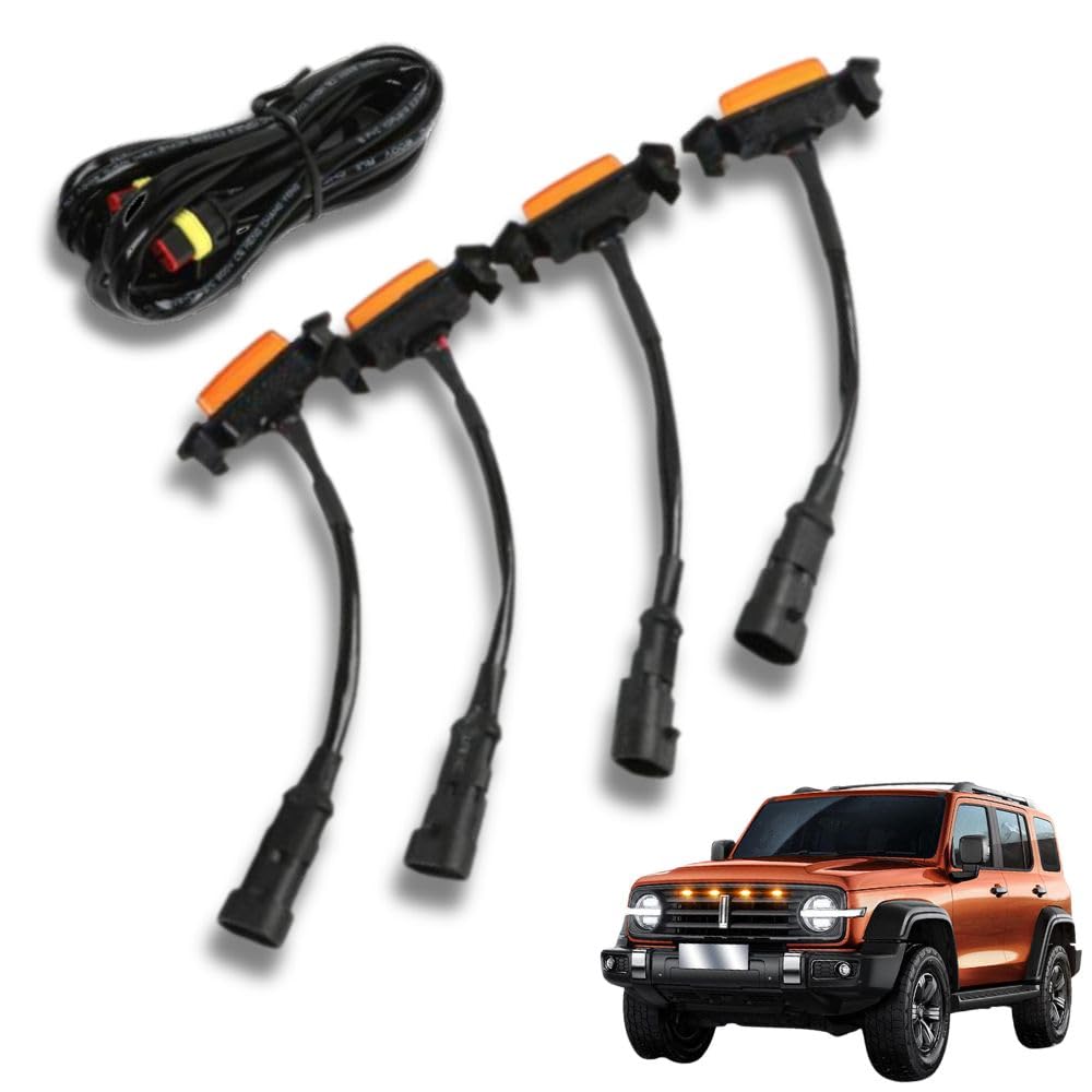 Решетка Toyota Tacoma TRD Pro Светодиодные габаритные огни Комплект из 4 штук Янтарные огни Совместимо one+lifestyle (Янтарные линзы)
Решетка Toyota Tacoma TRD Pro Светодиодные габаритные огни Комплект из 4 штук Янтарные огни Совместимо one+lifestyle (Янтарные линзы)