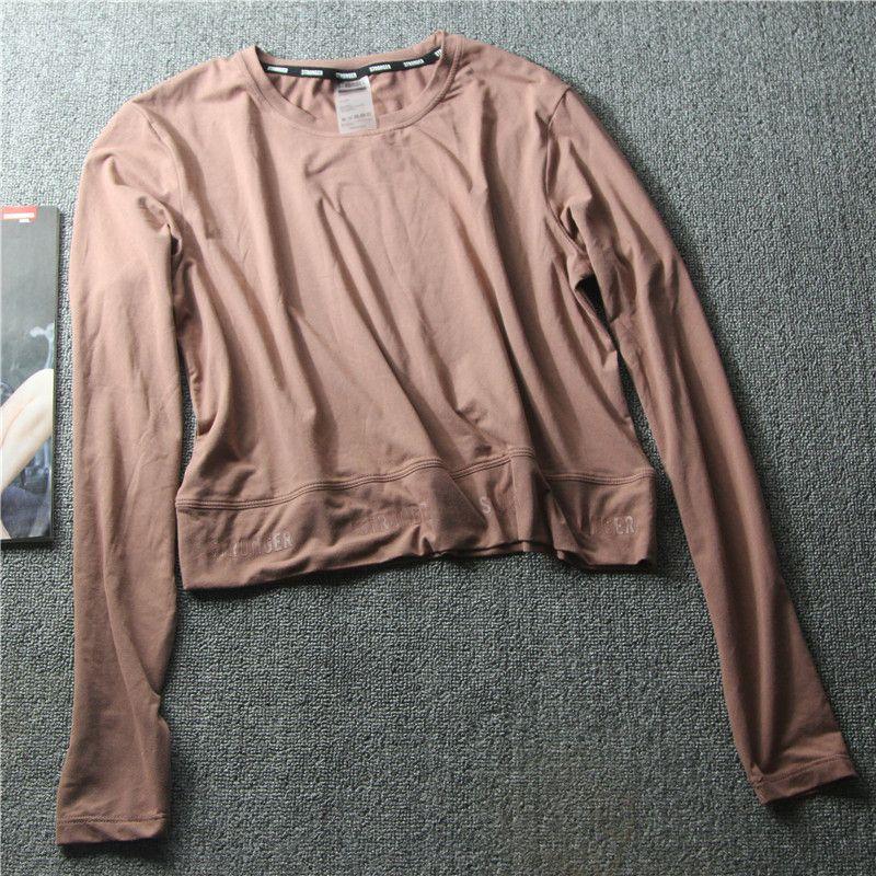 Cattle Goods Skin-Friendly Midriff-Baring Long Sleeve Women s Loose Workout Clothes Bean Paste Powder L
Cattle Goods Skin-Friendly Midriff-Baring Long Sleeve Women s Loose Workout Clothes Bean Paste Powder L