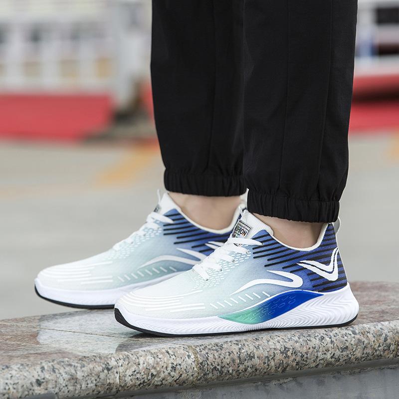Новые мужские туфли с мягкой подошвой, мужские повседневные кроссовки Fly Woven Mesh, дышащие, модные мужские кроссовки для бега 39
Новые мужские туфли с мягкой подошвой, мужские повседневные кроссовки Fly Woven Mesh, дышащие, модные мужские кроссовки для бега 39