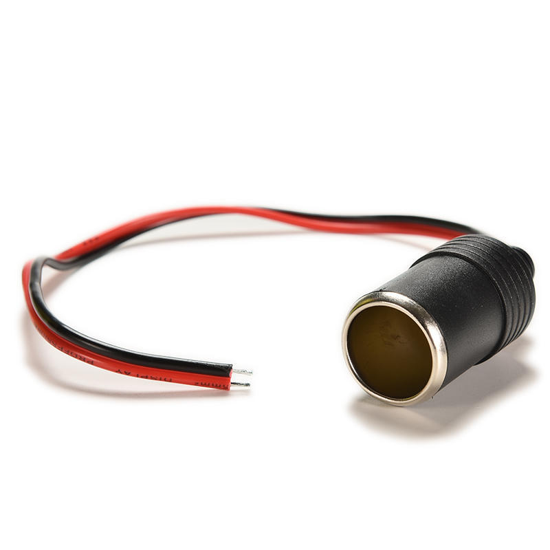 New 12V Female Car Cigar Cigarette Lighter Socket Plug Connector Plug Cable 2
New 12V Female Car Cigar Cigarette Lighter Socket Plug Connector Plug Cable 2