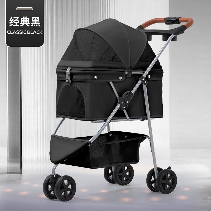 Three-wheeled pet cart, light and stackable, dog and cat outdoor medium and small dog pet cart XL
Three-wheeled pet cart, light and stackable, dog and cat outdoor medium and small dog pet cart XL