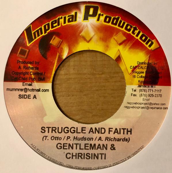 7inch Record GENTLEMAN & CHRISINTI / BLU FOX - Struggle And Faith / Hear My Sound IR004 Imperial Produc Jamaica Reggae, Ska & Dub Used
7inch Record GENTLEMAN & CHRISINTI / BLU FOX - Struggle And Faith / Hear My Sound IR004 Imperial Produc Jamaica Reggae, Ska & Dub Used