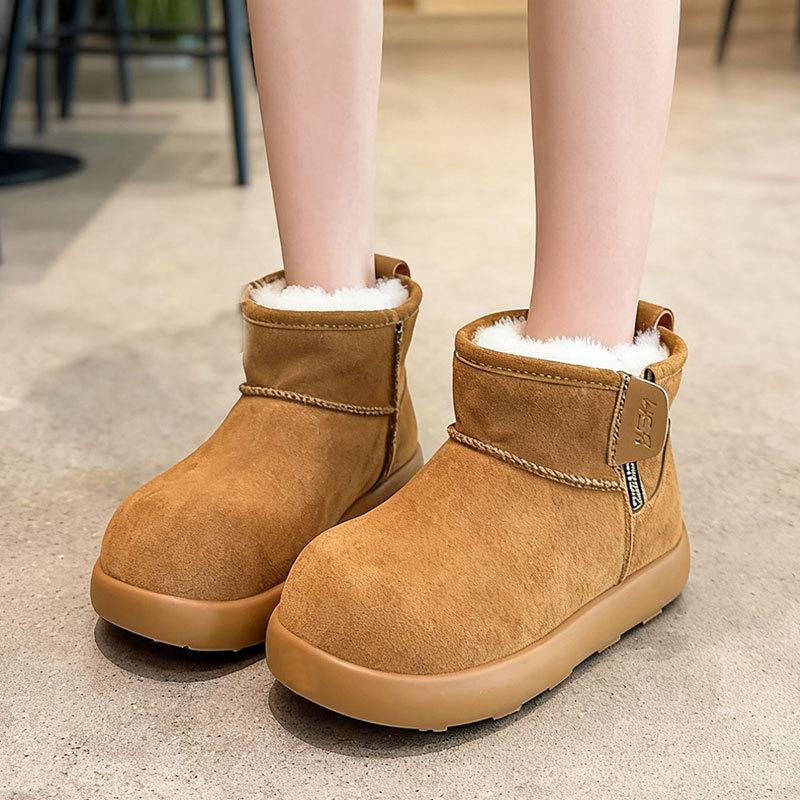 Women s fur one thick bottom winter lightweight warm padded snow boots non-slip wear-resistant casual sneakers cotton boots 35
Women s fur one thick bottom winter lightweight warm padded snow boots non-slip wear-resistant casual sneakers cotton boots 35