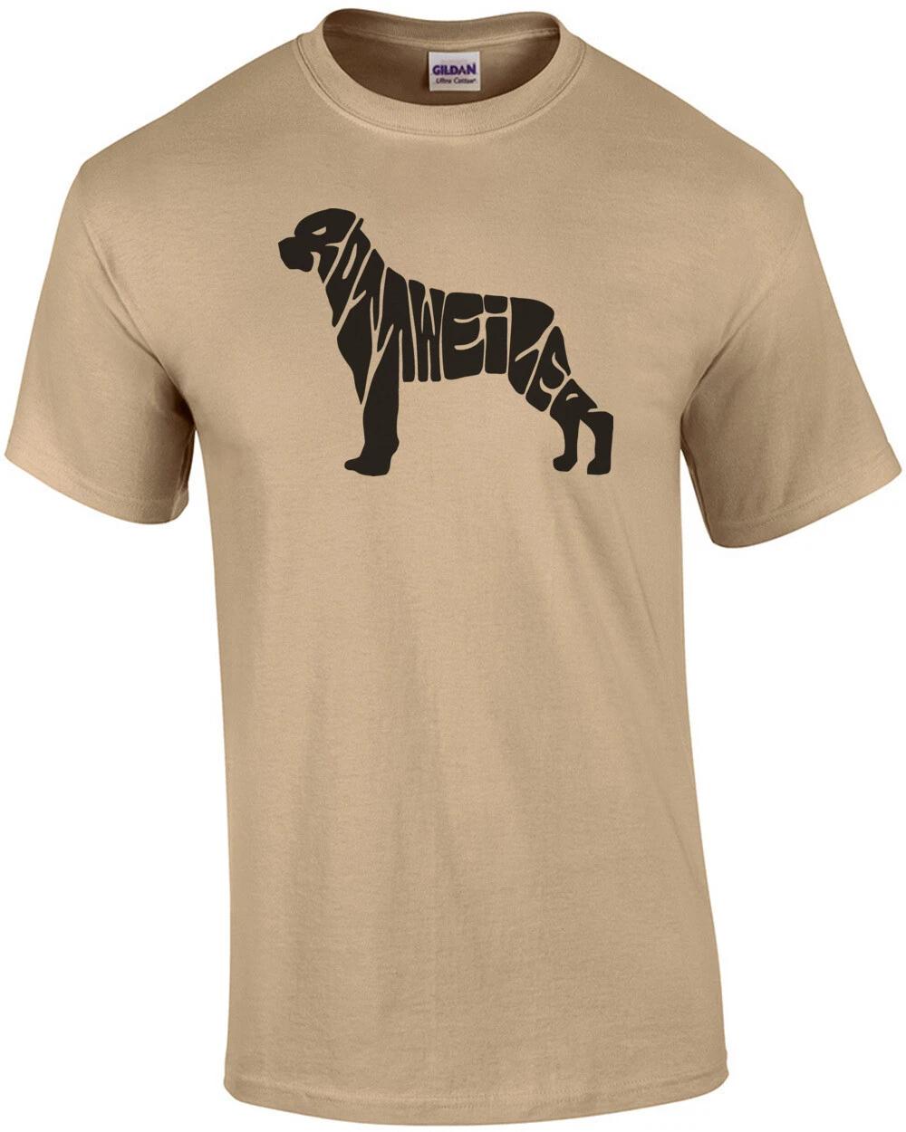 Rottweiler Text In Shape T-Shirt 3XL
Rottweiler Text In Shape T-Shirt 3XL