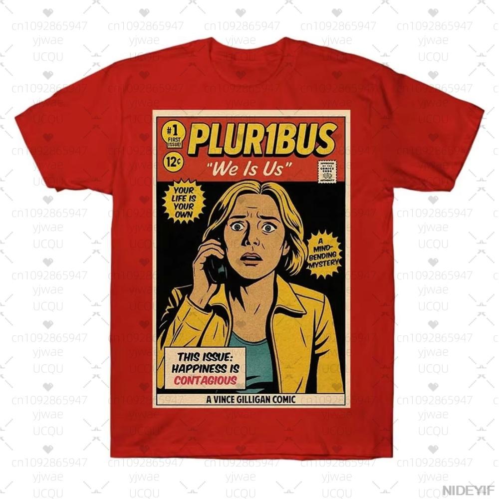 Women Vintage Comic Pluribus We Is Us Tshirt Tops TV Summer Loose Harajuku Womens Couples Short Sleeve TShirt Tops S
Women Vintage Comic Pluribus We Is Us Tshirt Tops TV Summer Loose Harajuku Womens Couples Short Sleeve TShirt Tops S