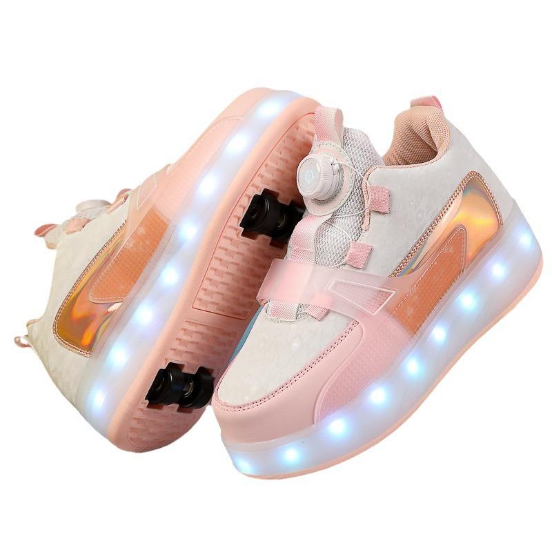 Charging Leather Runaway Shoes Girls Light-up Shoes Boys High-value Genuine Skates 29
Charging Leather Runaway Shoes Girls Light-up Shoes Boys High-value Genuine Skates 29