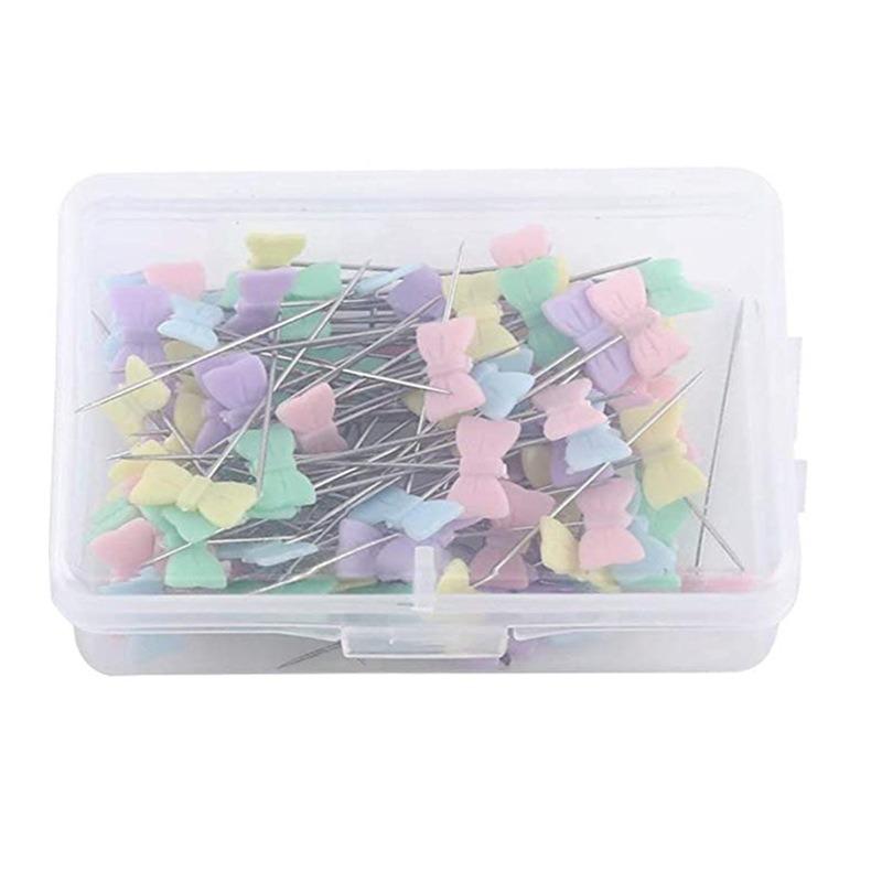 100pcs/box Flat Head Straight Pins with Colorful Butterfly and Flower Heads for Sewing, Quilting, Crafting, and DIY Projects
100pcs/box Flat Head Straight Pins with Colorful Butterfly and Flower Heads for Sewing, Quilting, Crafting, and DIY Projects
