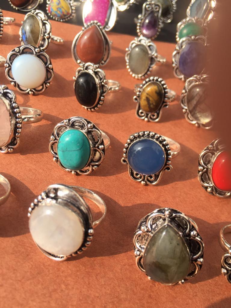 10Pcs Multi Solar Quartz & Mix Gemstone 925 Sterling Silver Plated Кольца оптом JOR-R58
10Pcs Multi Solar Quartz & Mix Gemstone 925 Sterling Silver Plated Кольца оптом JOR-R58