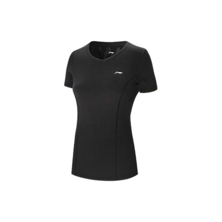 Футболка с коротким рукавом и V-образным вырезом с логотипом Li Ning, женские топы, черный цвет AUDN064-7 2XL
Футболка с коротким рукавом и V-образным вырезом с логотипом Li Ning, женские топы, черный цвет AUDN064-7 2XL