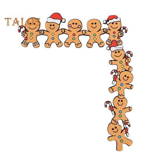 Рождественская дверная угловая вывеска в виде пряничного человечка, декор дверной рамы, металлическая угловая вывеска, праздничный декор для настенной оконной рамы Right
Рождественская дверная угловая вывеска в виде пряничного человечка, декор дверной рамы, металлическая угловая вывеска, праздничный декор для настенной оконной рамы Right