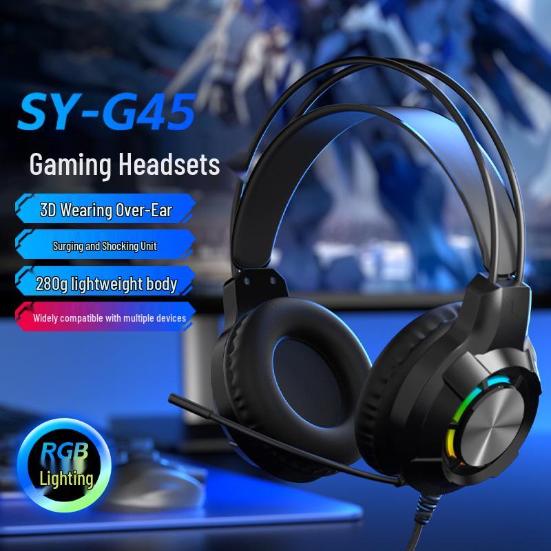 2025 Over-Ear Wired Gaming Headset with Mic - Heavy Bass for Esports, Laptop & Desktop
2025 Over-Ear Wired Gaming Headset with Mic - Heavy Bass for Esports, Laptop & Desktop