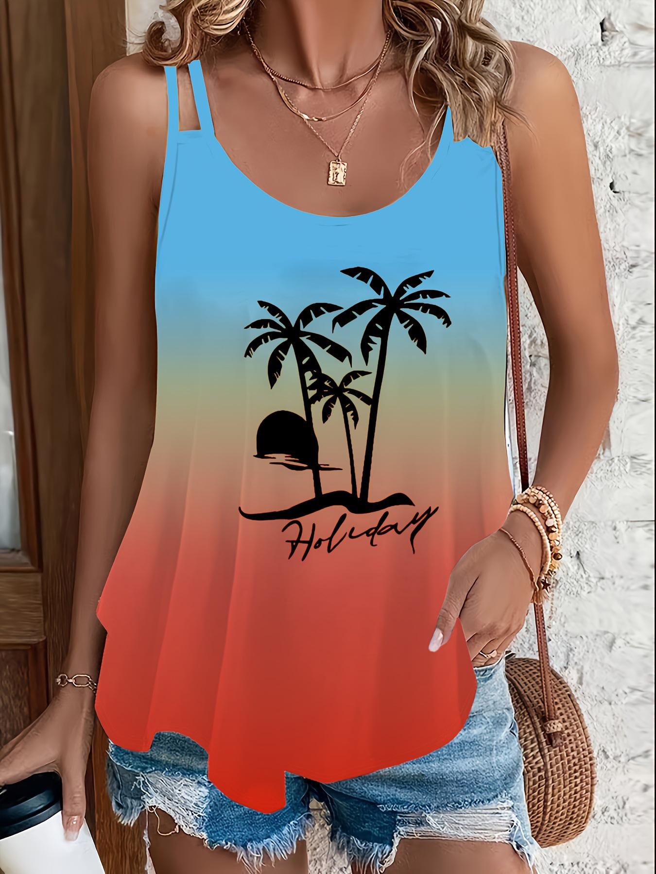 2026 European & American Plus Size Gradient Print Sleeveless Camisole - Holiday Style 2XL яскраво-червоний
2026 European & American Plus Size Gradient Print Sleeveless Camisole - Holiday Style 2XL яскраво-червоний