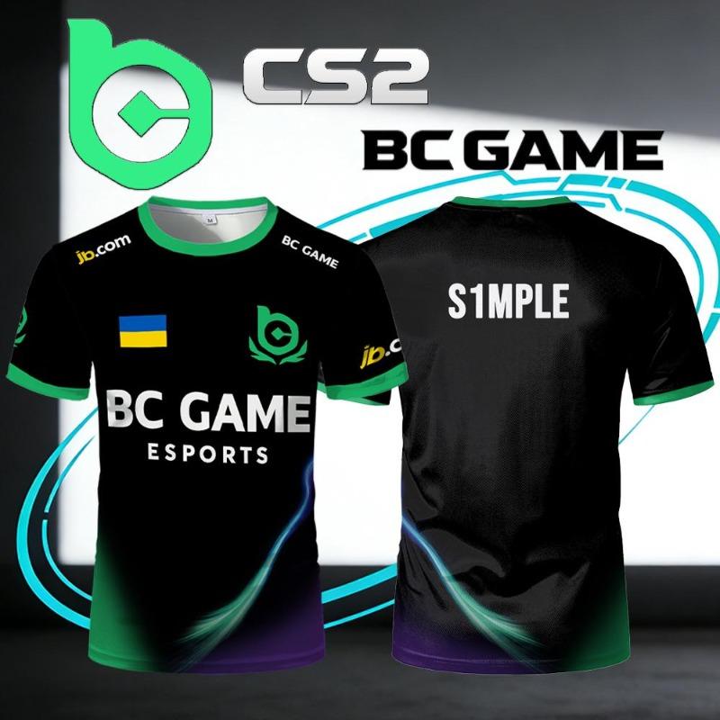 Новая игровая форма CS2 BC.Game для киберспорта S1mple Игрок Pro League Тренировочная форма Унисекс Индивидуальная настройка ID Дышащая Фанатская футболка для киберспорта S
Новая игровая форма CS2 BC.Game для киберспорта S1mple Игрок Pro League Тренировочная форма Унисекс Индивидуальная настройка ID Дышащая Фанатская футболка для киберспорта S
