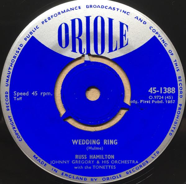 7-дюймовая пластинка RUSS HAMILTON Wedding Ring 451388 ORIOLE 1957 UK Поп Б/у
7-дюймовая пластинка RUSS HAMILTON Wedding Ring 451388 ORIOLE 1957 UK Поп Б/у
