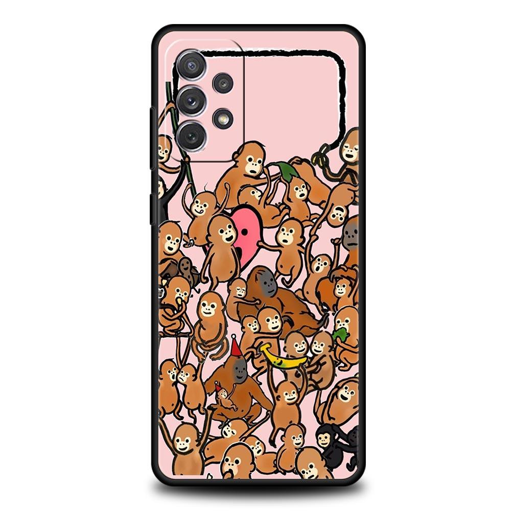 Monkey And Banana Phone Case for Samsung Galaxy A55 A35 A17 A07 A15 A13 A25 A51 A71 A72 A73 A32 A52 A52S A41 5G Soft TPU Shell Samsung A35
Monkey And Banana Phone Case for Samsung Galaxy A55 A35 A17 A07 A15 A13 A25 A51 A71 A72 A73 A32 A52 A52S A41 5G Soft TPU Shell Samsung A35