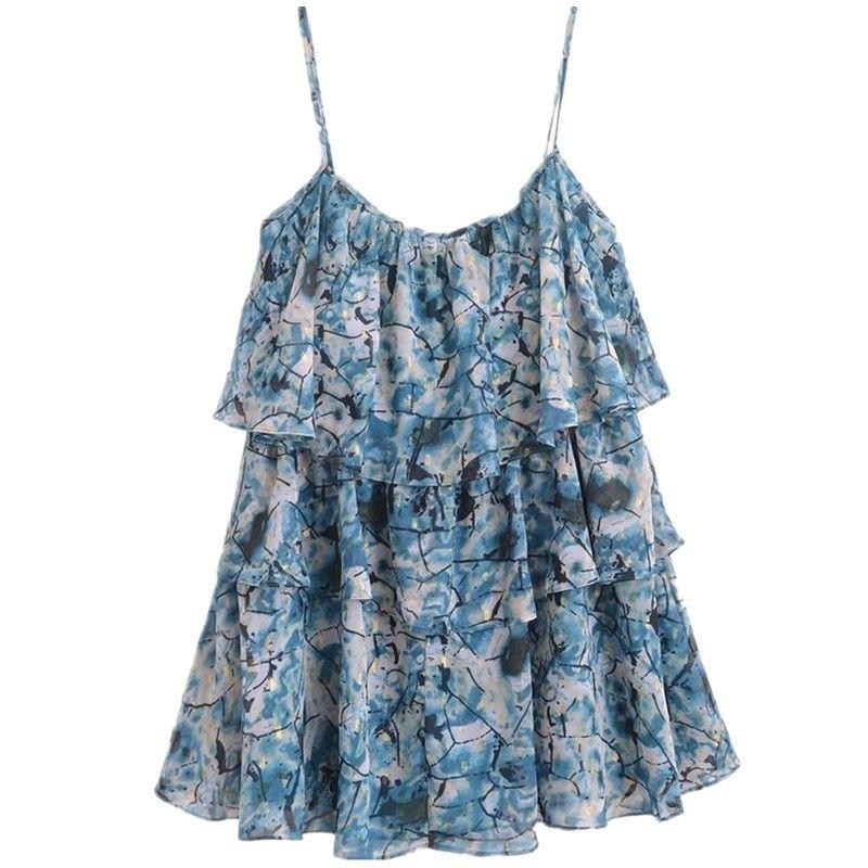 Fashion Style 2024 Summer New Arrival Women s Clothing Laminated Decoration Print Open Back Sling Short Dress 7521240 Figure Color M
Fashion Style 2024 Summer New Arrival Women s Clothing Laminated Decoration Print Open Back Sling Short Dress 7521240 Figure Color M