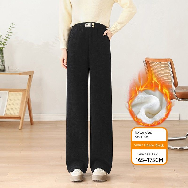 Cashmere Narrow Version Loose Pants 2025 Winter Chubby Girl Pear-Shaped Figure Slimming and Velvet Padded Thickened Straight Casual Pants Fleece-Lined - Black - Tall 6XL
Cashmere Narrow Version Loose Pants 2025 Winter Chubby Girl Pear-Shaped Figure Slimming and Velvet Padded Thickened Straight Casual Pants Fleece-Lined - Black - Tall 6XL