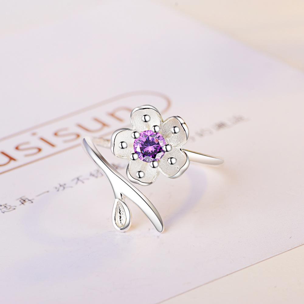 925 Sterling Silver Ring Flowers Zircon High Quality For Women Wedding Fine Jewelry Accessories Party Gifts resizable
925 Sterling Silver Ring Flowers Zircon High Quality For Women Wedding Fine Jewelry Accessories Party Gifts resizable