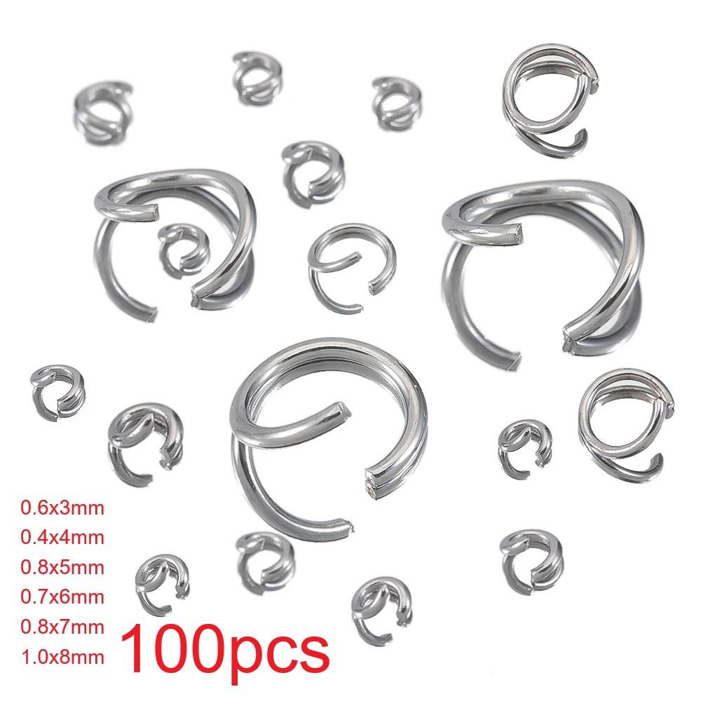 100-200pcs/lot 3/4/5/6/7/8/10mm Stainless Steel Gold Plated Jump Ring Connector for Diy Jewelry Making Accessories Wholesale 3mm
100-200pcs/lot 3/4/5/6/7/8/10mm Stainless Steel Gold Plated Jump Ring Connector for Diy Jewelry Making Accessories Wholesale 3mm