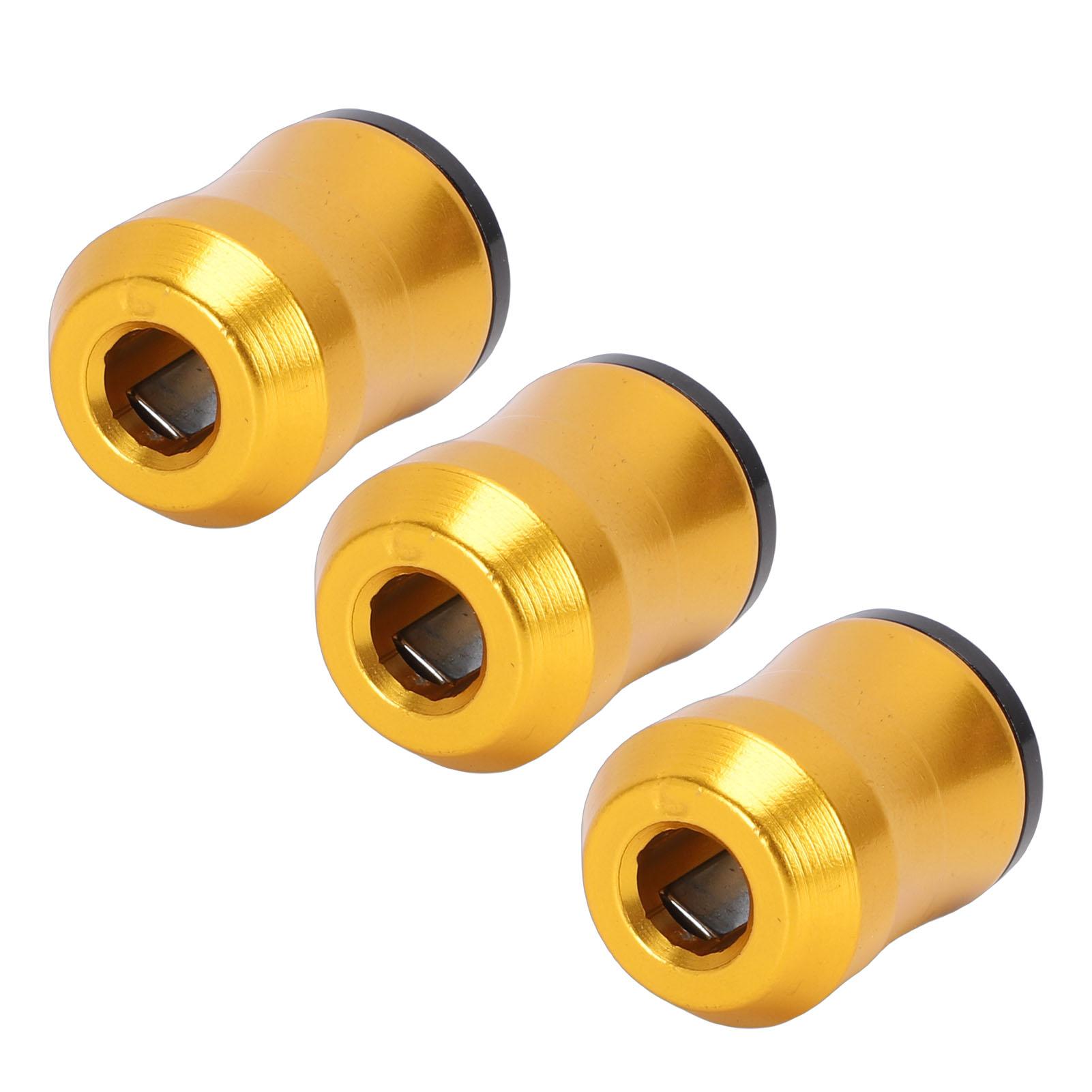 3PCS Screwdriver Head Magnet Rings Aluminum Alloy Power Drill Bit Screw Magnetizer Yellow
3PCS Screwdriver Head Magnet Rings Aluminum Alloy Power Drill Bit Screw Magnetizer Yellow