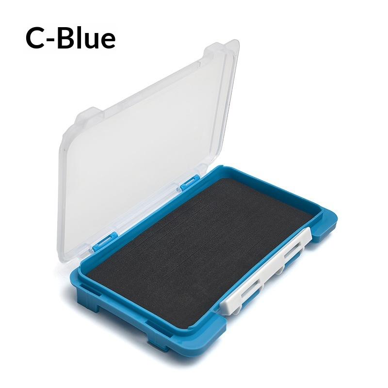 Transparent Jewelry Storage Box Portable Sponge Pad Dust-Proof Storage Box Earring Ring Jewelry Organizer синій
Transparent Jewelry Storage Box Portable Sponge Pad Dust-Proof Storage Box Earring Ring Jewelry Organizer синій