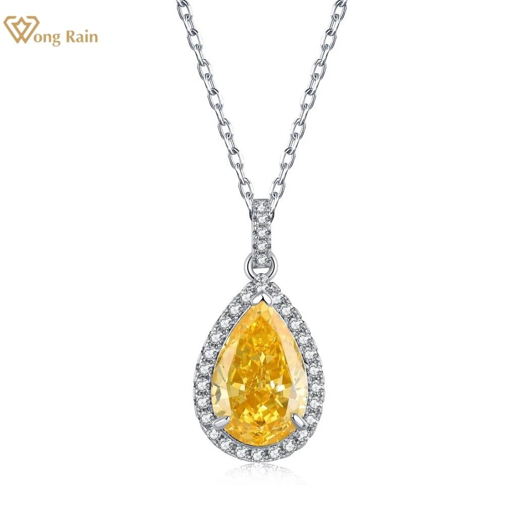 Wong Rain, 100% серебро 925 пробы, грушевидная огранка, 8*12 мм, AAAAA, цирконы, драгоценный камень, кулон, ожерелье, свадебное, помолвочное, ювелирное украшение для женщин 45cm белый
Wong Rain, 100% серебро 925 пробы, грушевидная огранка, 8*12 мм, AAAAA, цирконы, драгоценный камень, кулон, ожерелье, свадебное, помолвочное, ювелирное украшение для женщин 45cm белый
