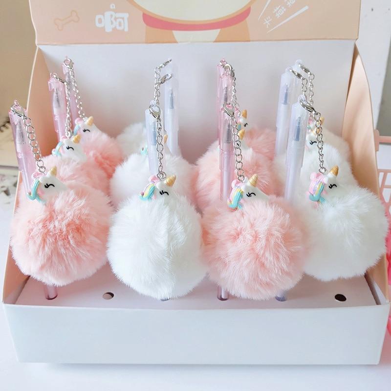 Kawaii плюшевый кулон в виде единорога, зимние теплые гелевые чернильные ручки, милая ручка для школьных канцелярских принадлежностей, офисных принадлежностей для письма, художественные принадлежности
Kawaii плюшевый кулон в виде единорога, зимние теплые гелевые чернильные ручки, милая ручка для школьных канцелярских принадлежностей, офисных принадлежностей для письма, художественные принадлежности