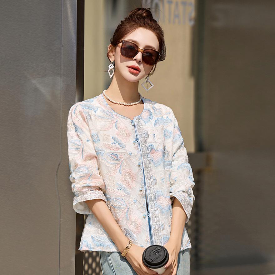 Вышитая куртка женская весенняя одежда от солнца новая популярная ранняя весна супер огонь топ S
Вышитая куртка женская весенняя одежда от солнца новая популярная ранняя весна супер огонь топ S