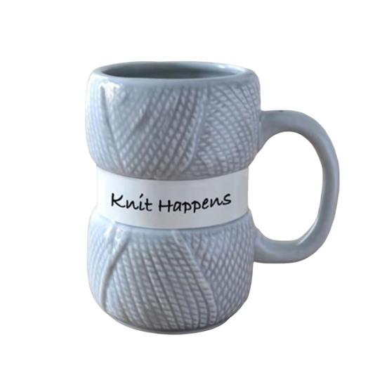 425ml Realistic Yarn Detailing Mug Ceramic Coffee Tea Cup with Hooking Needle Handle Holes Fade-Resistant Print Coffee Cup Perfect Crochet Gift сірий
425ml Realistic Yarn Detailing Mug Ceramic Coffee Tea Cup with Hooking Needle Handle Holes Fade-Resistant Print Coffee Cup Perfect Crochet Gift сірий
