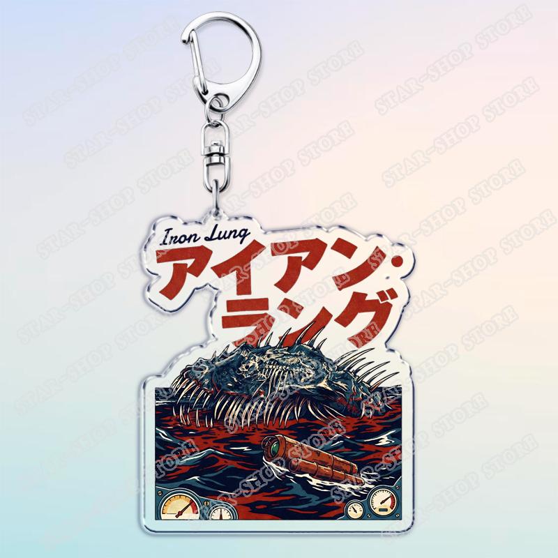 Popular Horror Film Iron Lung Keychain for Accessories Game Movie Markiplier Keyring Jewelry Fans Friends Gifts
Popular Horror Film Iron Lung Keychain for Accessories Game Movie Markiplier Keyring Jewelry Fans Friends Gifts
