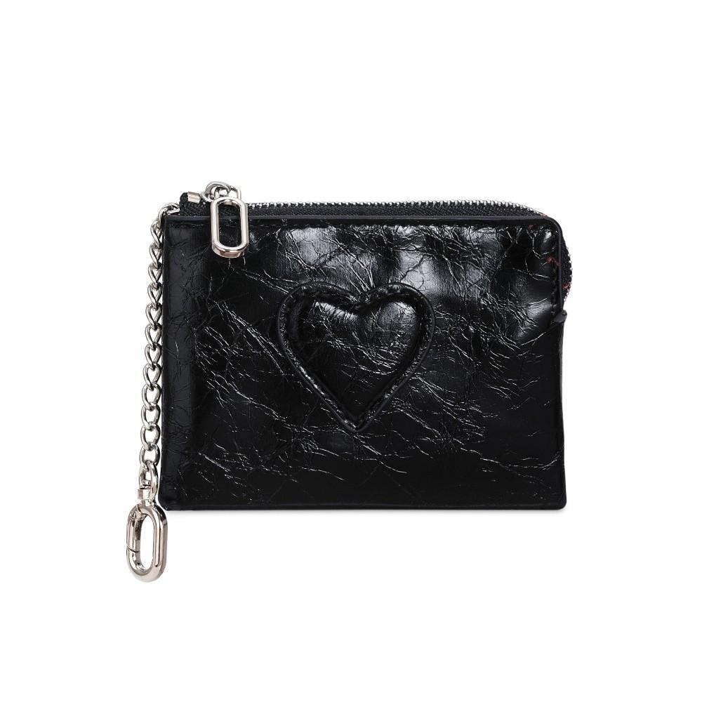 Lightweight Leopard Print Coin Purse PU Leather Zipper Card Holder Heart Shaped Card Bag Women Men чёрный
Lightweight Leopard Print Coin Purse PU Leather Zipper Card Holder Heart Shaped Card Bag Women Men чёрный