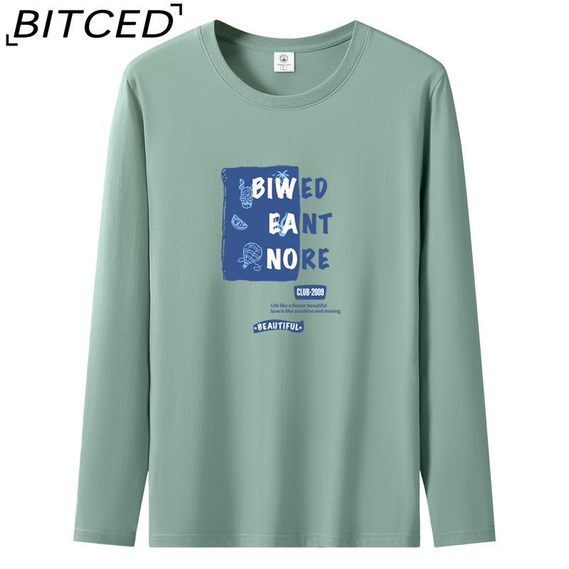 BITCED Мужская футболка с длинными рукавами, облегающая, весна-осень, универсальная рубашка с круглым вырезом S белый
BITCED Мужская футболка с длинными рукавами, облегающая, весна-осень, универсальная рубашка с круглым вырезом S белый