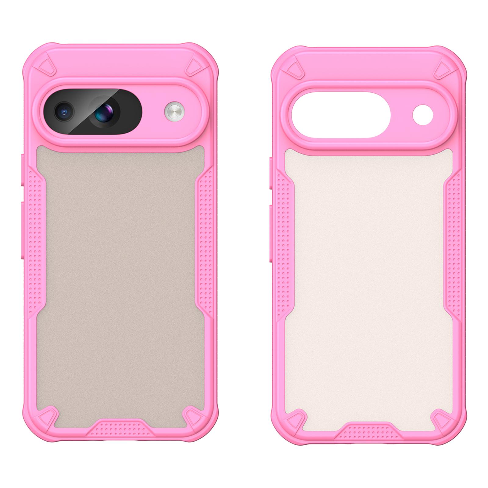 Чохол Armor Series для Google Pixel 9, напівпрозорий, з матовим покриттям, з пластику та ТПУ Pink
Чохол Armor Series для Google Pixel 9, напівпрозорий, з матовим покриттям, з пластику та ТПУ Pink
